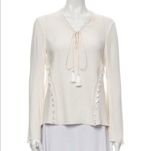 Jonathan Simkhai size XS silk top